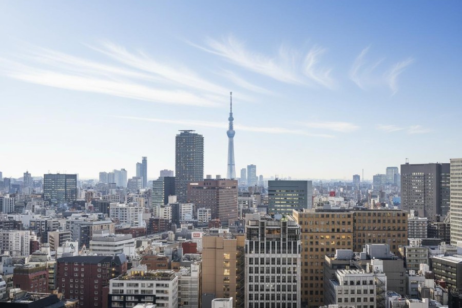 東京スカイツリーを望む眺望を堪能できます。キラキラ輝く夜の姿が毎日の楽しみになりそうです。遠くの天気もよく見え開放感が溢れるひとときが望めます。