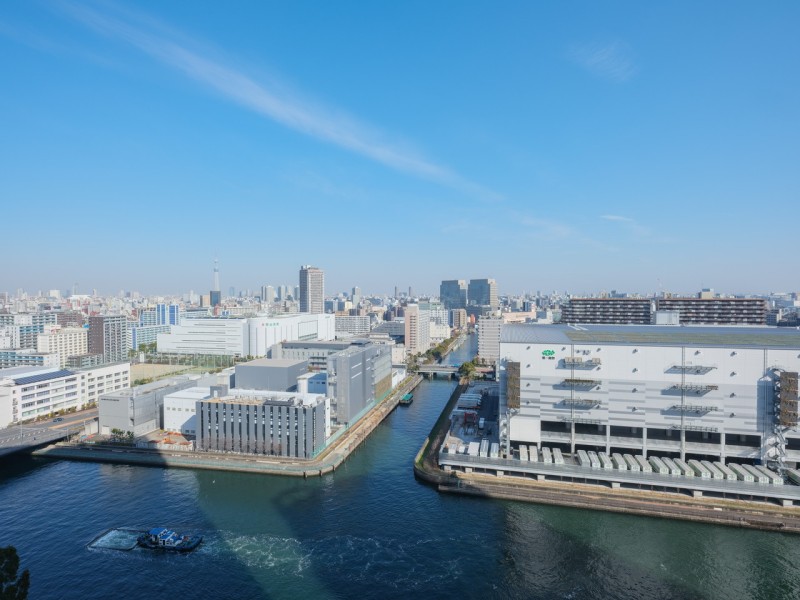 日常のショッピングから特別な日の食事、都会暮らしを満喫できそうな風景など、より豊かな日々を叶える施設が充実したロケーションです。スカイツリーが望める眺望です♪