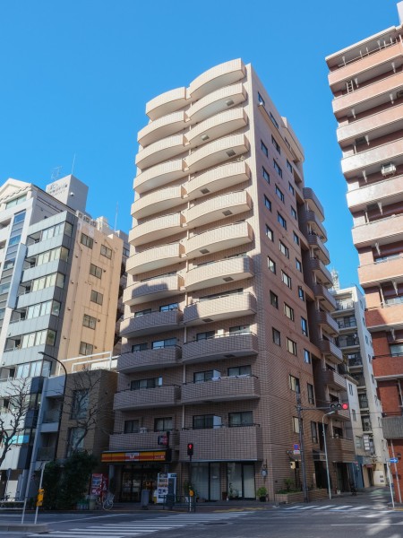 都心の利便性を享受する日本橋エリア立地！『浜町』駅徒歩3分の交通面も良好なマンションです。オートロック・宅配ボックス完備・2匹までペット飼育可(規約有)