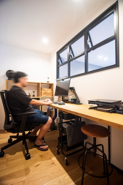 クローズタイプのワークスペース