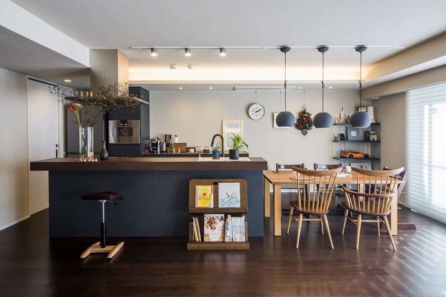 【事例2】BBQグリルを備えたアイランドキッチン