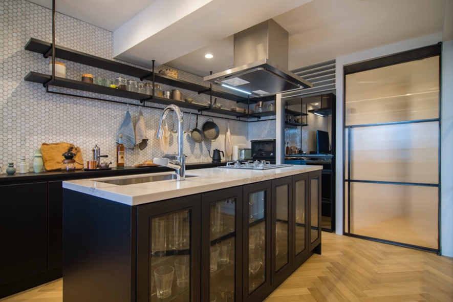 【事例7】センスが光るオリジナルキッチン