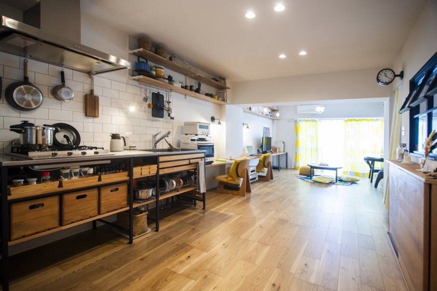 リビングの一角