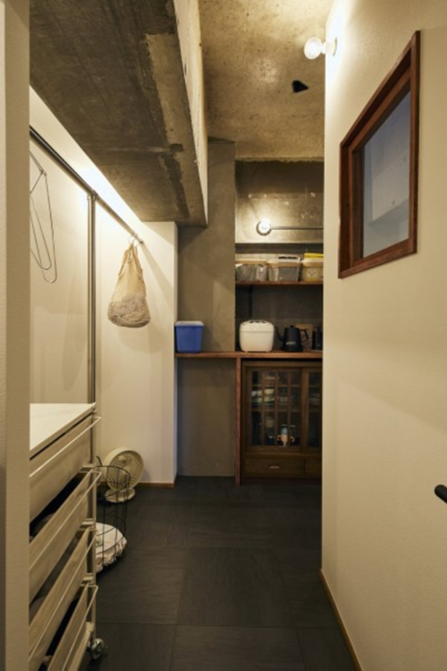 リビング・水回り・収納を回遊できる間取り