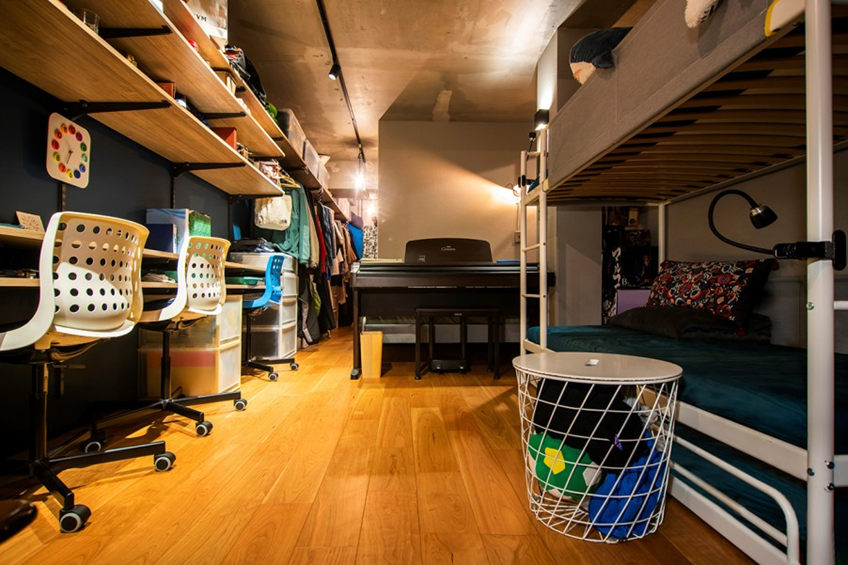 キッチン・洗面室が隣接＆回遊性を持たせた住まい