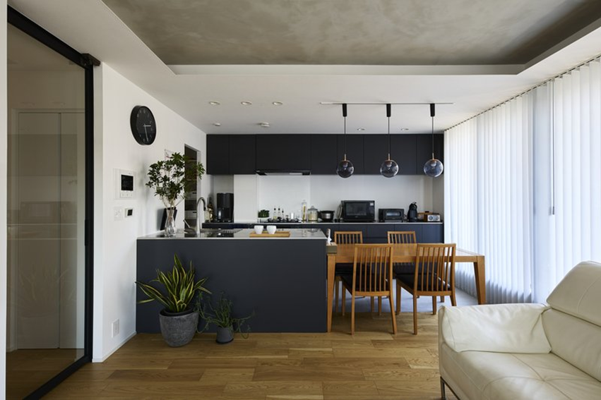 キッチン・パントリー・ランドリールームを直結