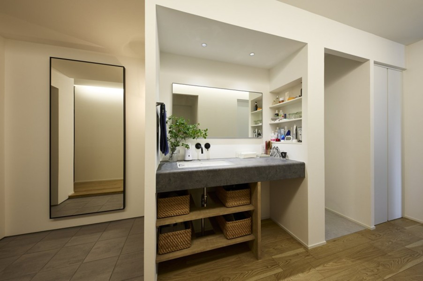 キッチン・パントリー・ランドリールームを直結