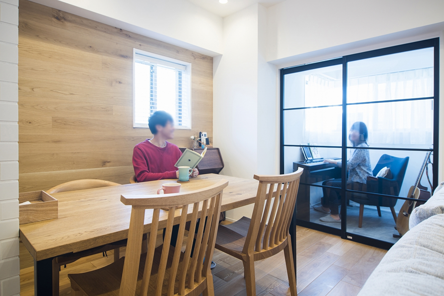 【実例1】趣味を楽しむインナーテラス