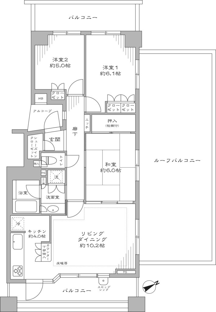 事例3：将来の売却も見据えた、子育て転勤族のマンション購入