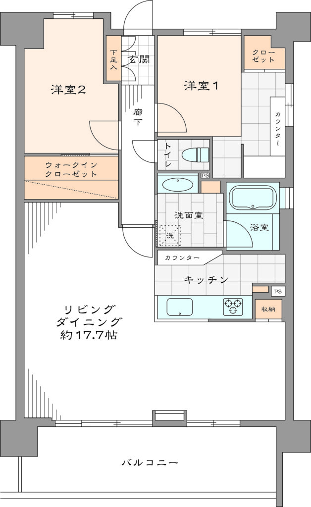 事例5：趣味を楽しむシニアのマンションリノベーション