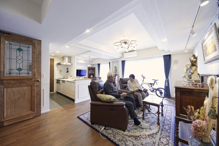 事例5：趣味を楽しむシニアのマンションリノベーション