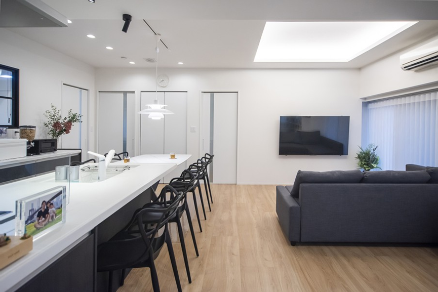 広々としたリビング＆将来的に個室を増やせる間取り