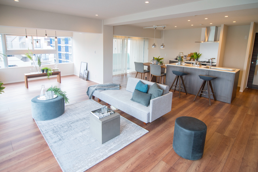 事例⑤【23.4帖】光あふれるリビング