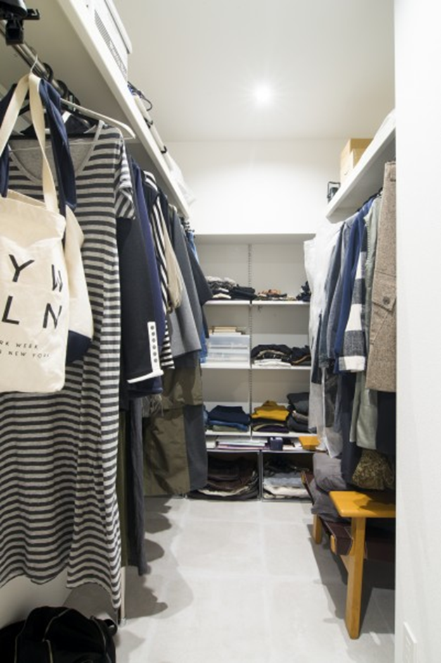 ウォークインクローゼットのメリット