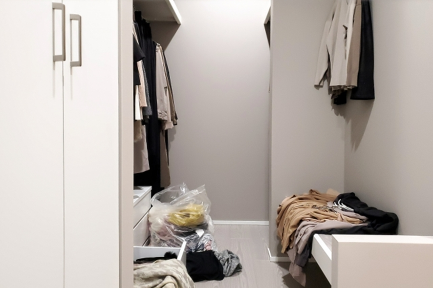 ウォークインクローゼットのデメリット