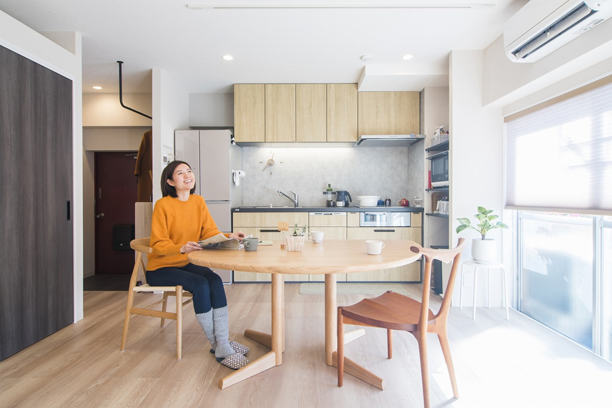 【実例】ヌックスペースのあるLDK